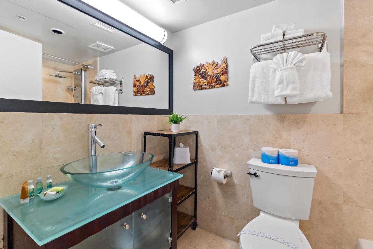 Renovated With City View At Aqua Palms Waikiki Honolulu Exteriér fotografie